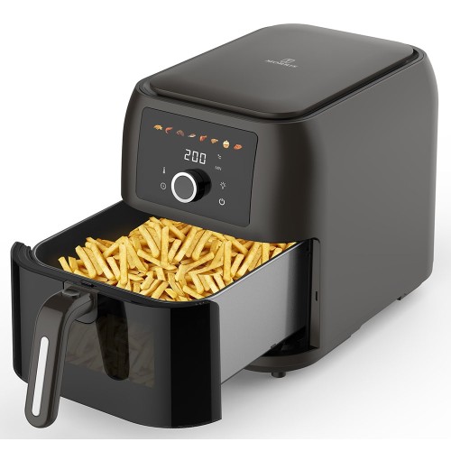 ΦΡΙΤΕΖΑ MORRIS MAF-8004SC AIRFRYER ΜΑΥΡΗ 1700W 8LT SLIM